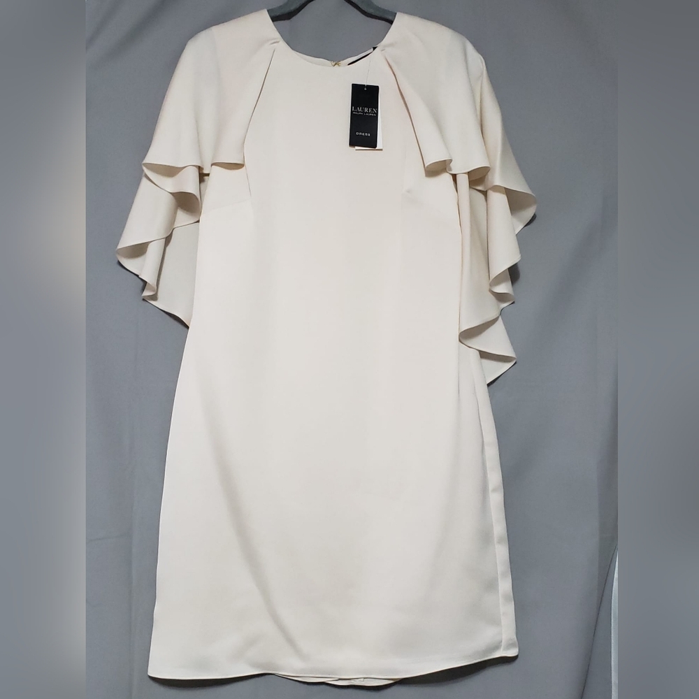 NWT Ralph Lauren  Short Sleeve Cocktail Dress Size 10